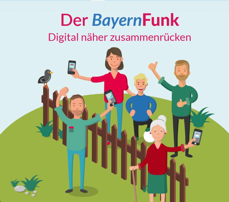 BayernFunk-App jetzt auch in Puchheim – Neues Angebot der digitalen Vernetzung